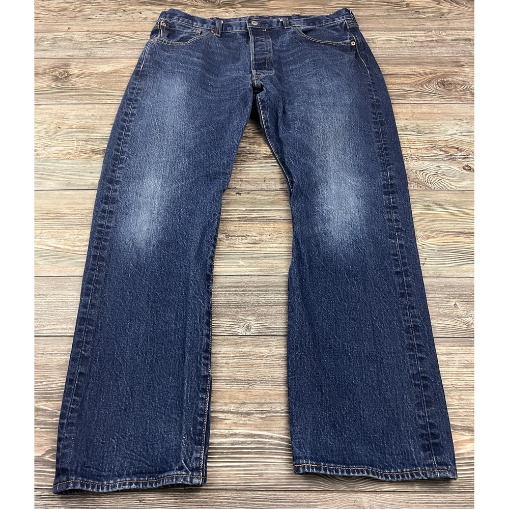Levis 501 Jeans Mens 38x30 ACTUAL 36x29 Straight Leg Fit Denim Button Fly Modern